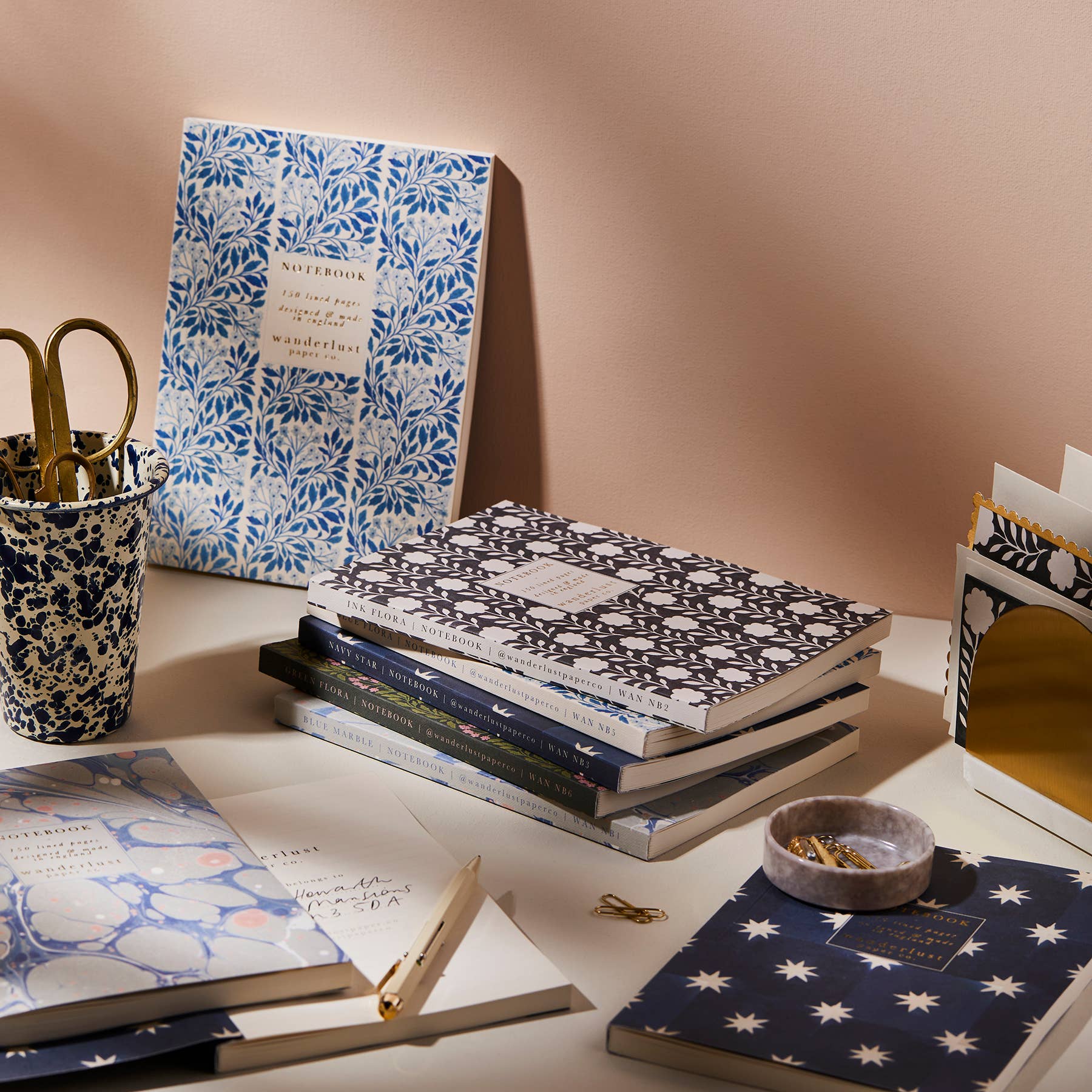 Wanderlust Ink Wanderlust Paper Co - Ink Flora Notebook – Good Postage