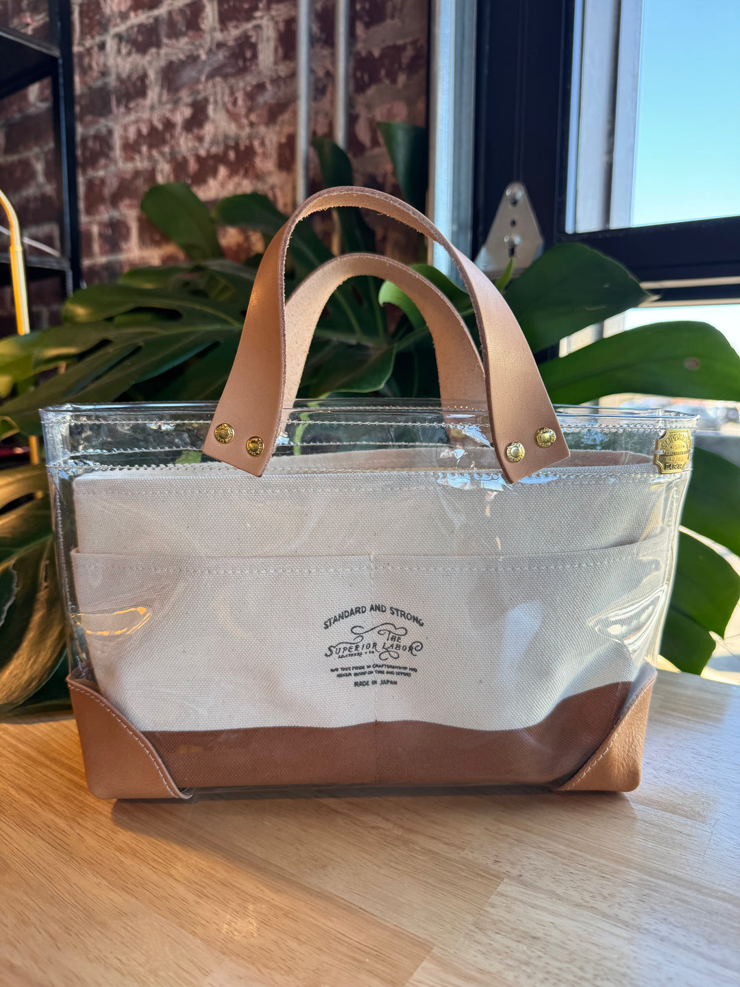 The Superior Labor See Through Mini Tote – Good Postage