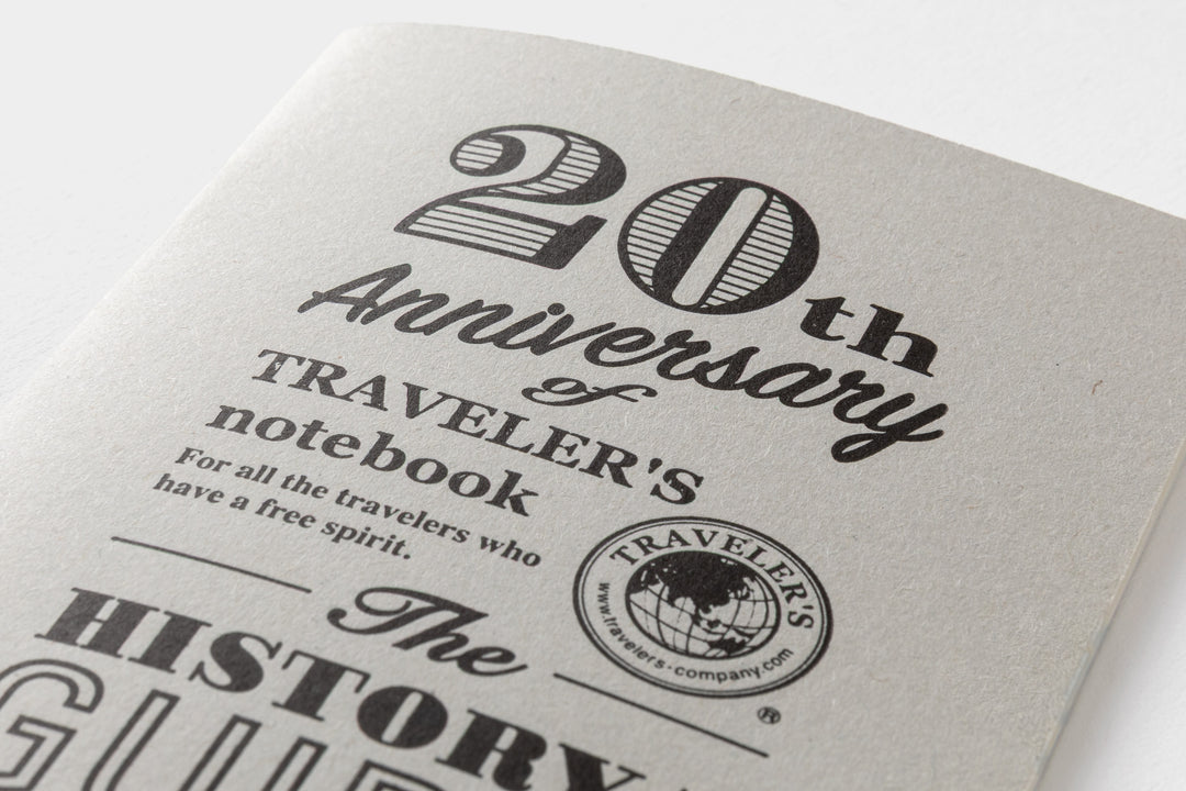 TRAVELER'S Notebook 20th Anniversary Customization Set – Good Postage