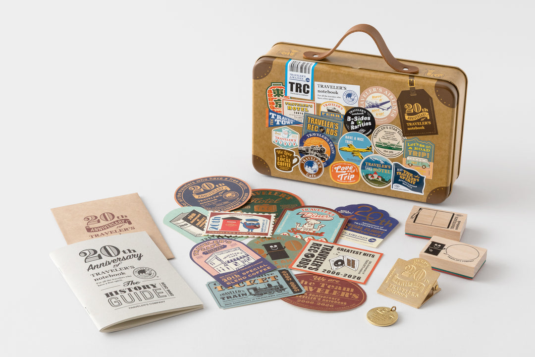 TRAVELER'S Notebook 20th Anniversary Customization Set – Good Postage