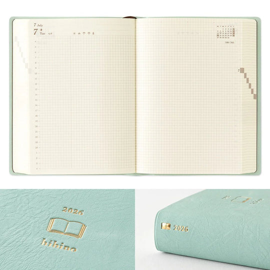 Midori MD Diary Hibino 2026 A6 – Good Postage