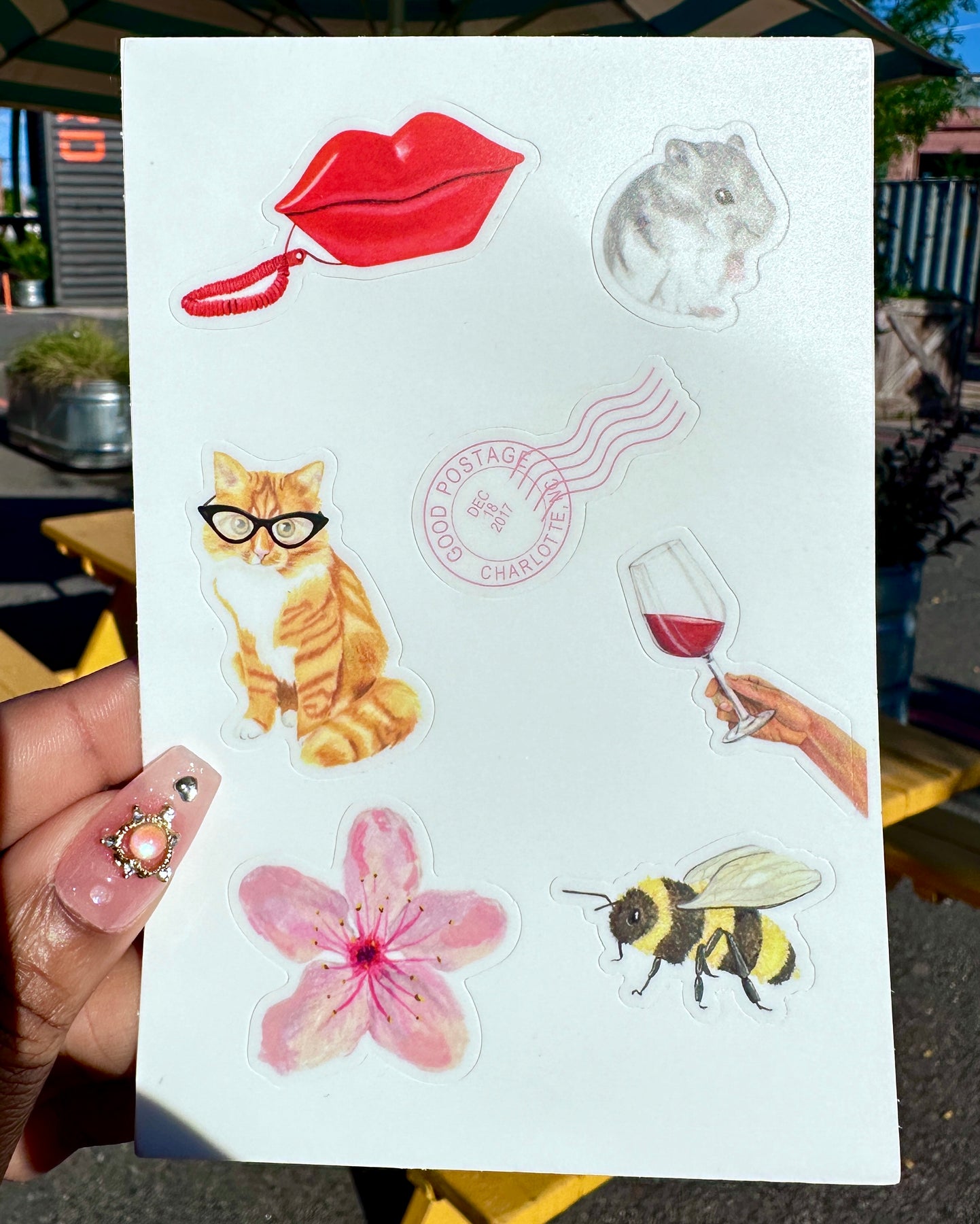 Good Postage sticker sheet