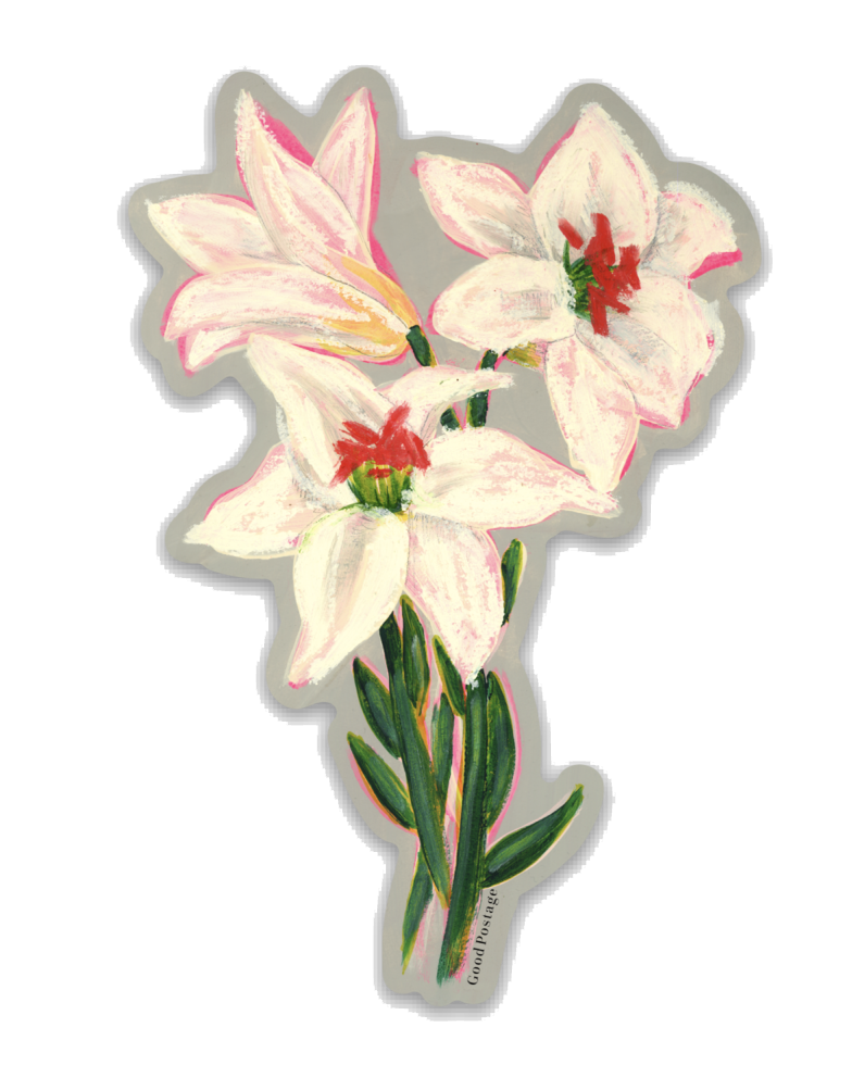 Lily Sticker Lily Sticker – Good Postage
