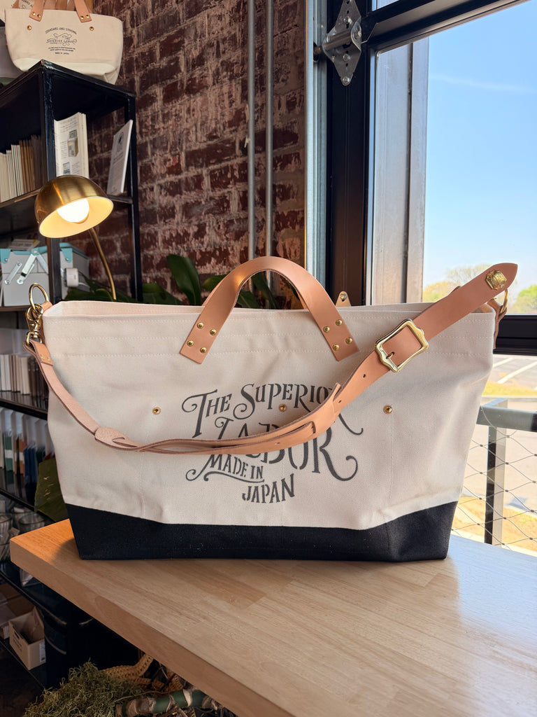SUPERIOR LABOR ストライプトートバッグ The Superior Labor Large Engineer Shoulder Bag – Good Postage