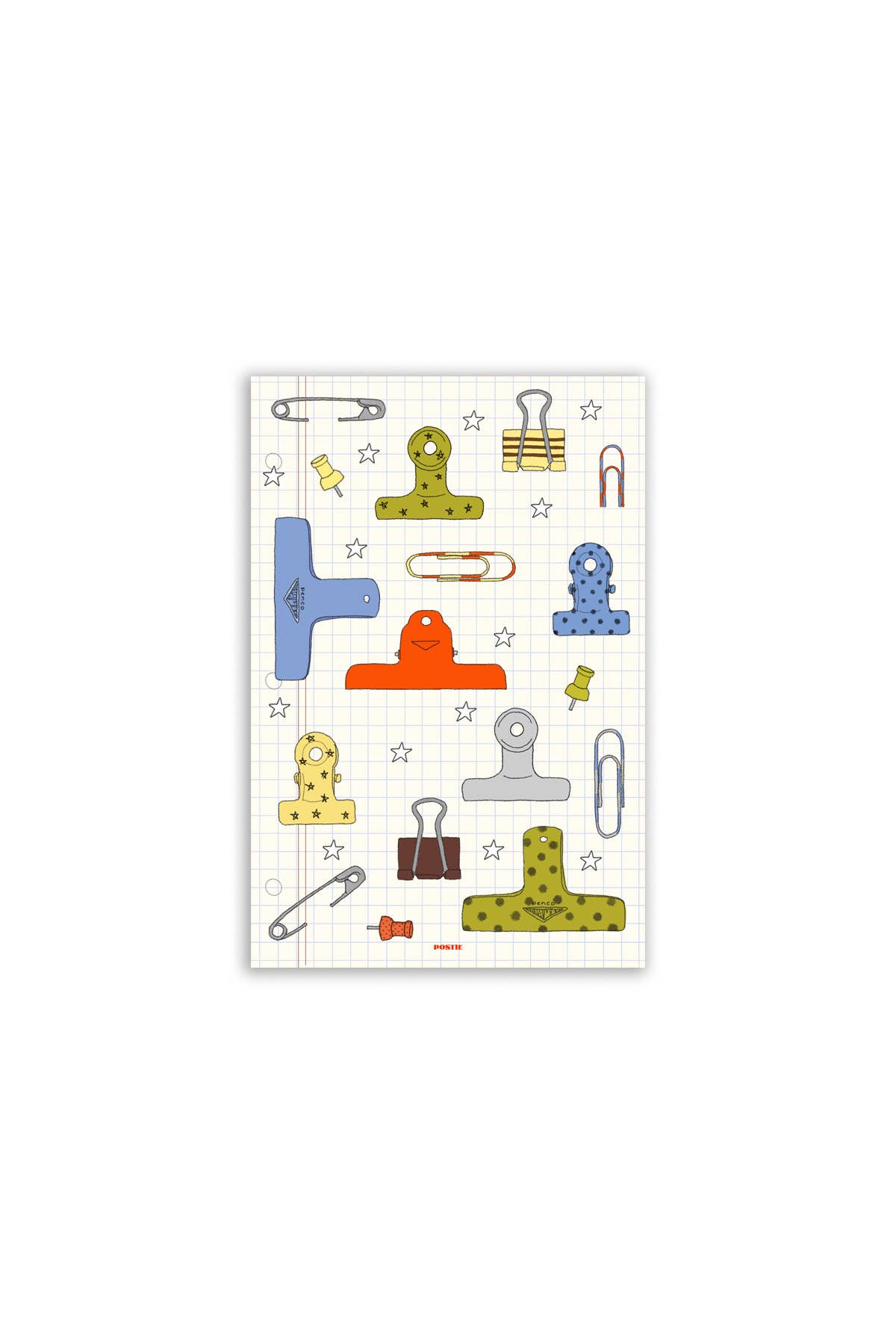 POSTIE - Clips Sticker Sheet – Good Postage
