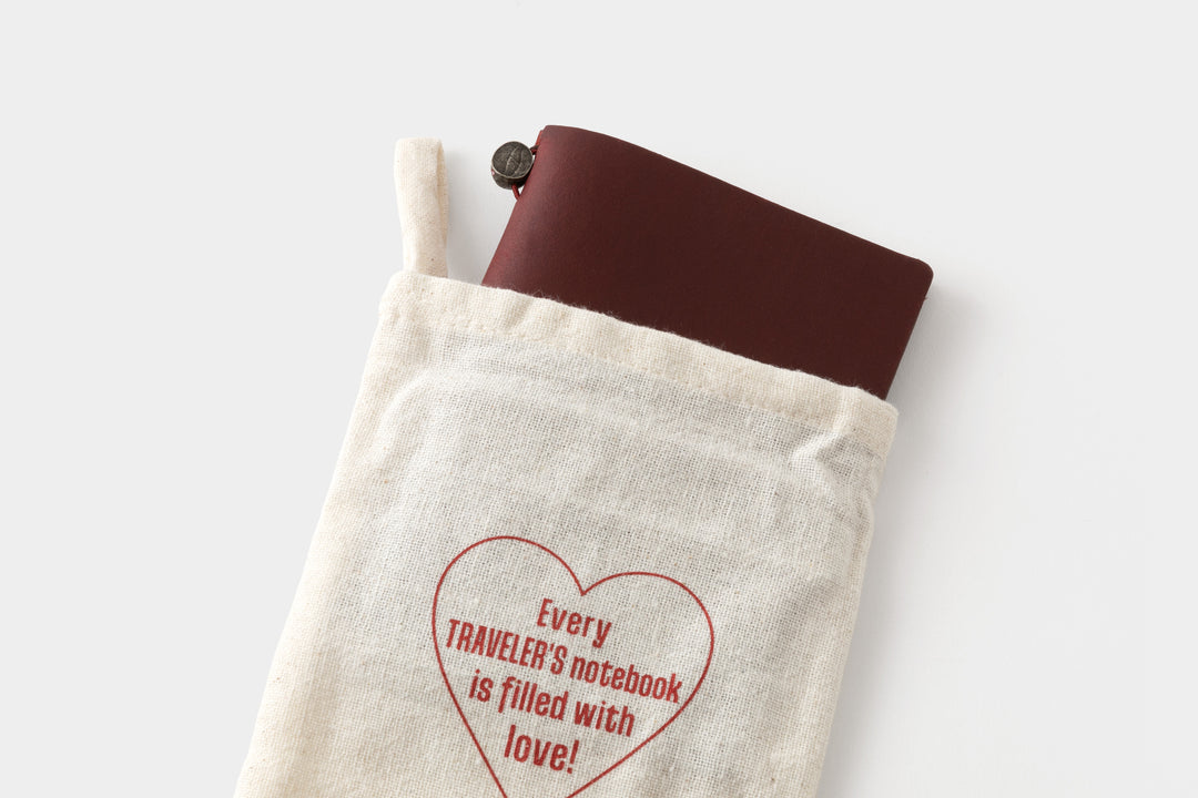 TRAVELER'S Company Love & Trip Red Notebook – Good Postage