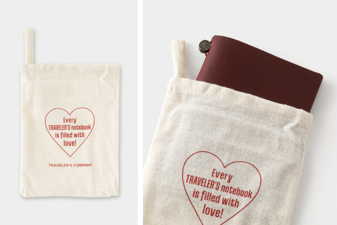 TRAVELER'S Company Love & Trip Red Notebook – Good Postage