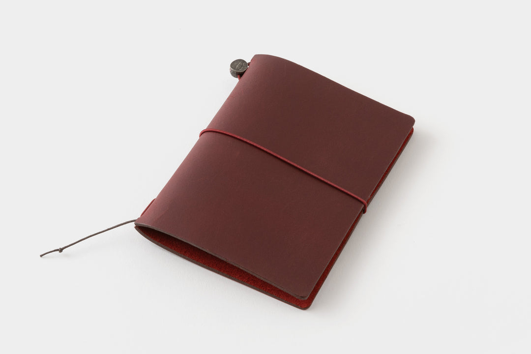 ノート・メモ帳 TRAVELER'S COMPANY LOVE AND TRIP RED TRAVELER'S Company Love & Trip Red Notebook – Good Postage