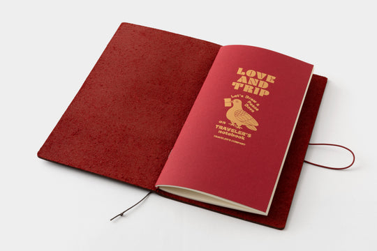 TRAVELER'S notebook パスポートサイズ 赤 と ペンホルダー TRAVELER'S notebook パスポートサイズ 赤 と ペンホルダー TRAVELER'S