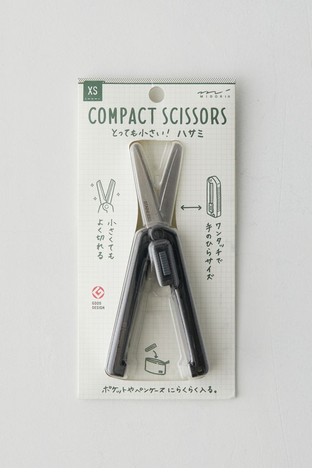 Compact Sissors Midori XS Compact Scissors – Good Postage